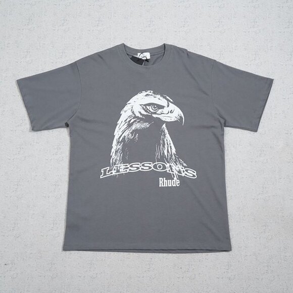 Rhude Course Eagle Grey T Shirt